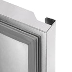 KFG530T1ND door handle and insulation detail