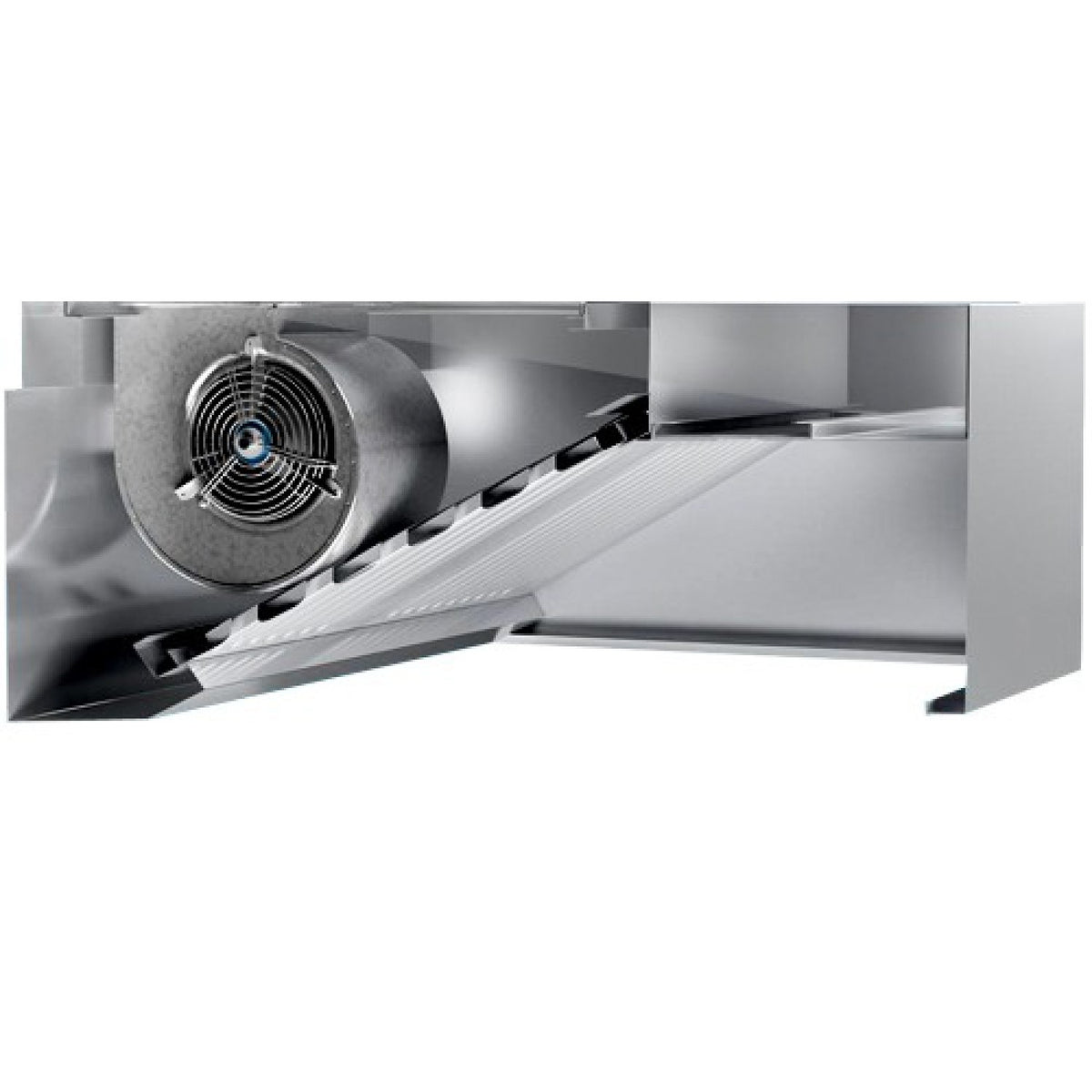 Box Wall type Extraction canopy with Filter & Fan & Lights & Speed control 1000x700x450mm - VHS107F
