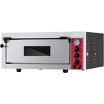 Commercial Pizza oven Electric 1 chamber 660x660mm Mechanical controls 5kW - KNGEP4T
