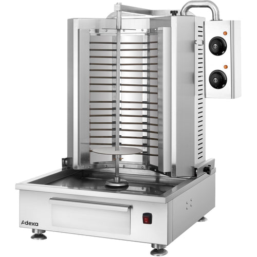 Commercial Electric Shawarma/Gyros/Kebab Grill 4.8kW 700x620x885mm - KTE850