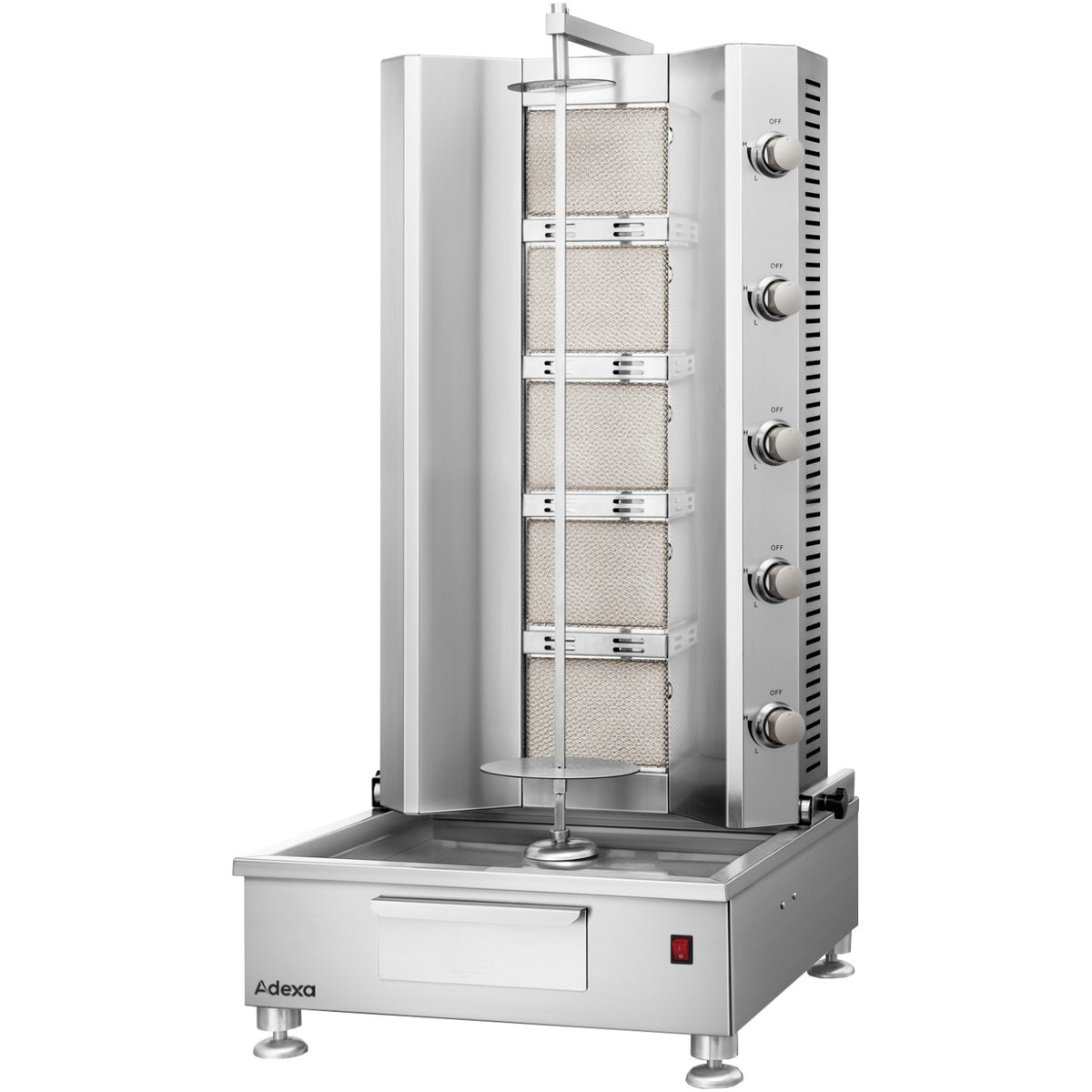 Commercial Gas Shawarma/Gyros/Kebab Grill 620x620x1245mm - KTQ1250