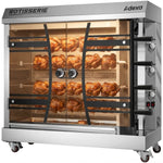 Commercial Gas Chicken Rotisserie Oven 16 Chickens - 4 Rods 1170x480x1130mm - KTQ4B