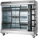 Commercial Gas Chicken Rotisserie Oven 16 Chickens - 4 Rods 1170x480x1130mm - KTQ4B
