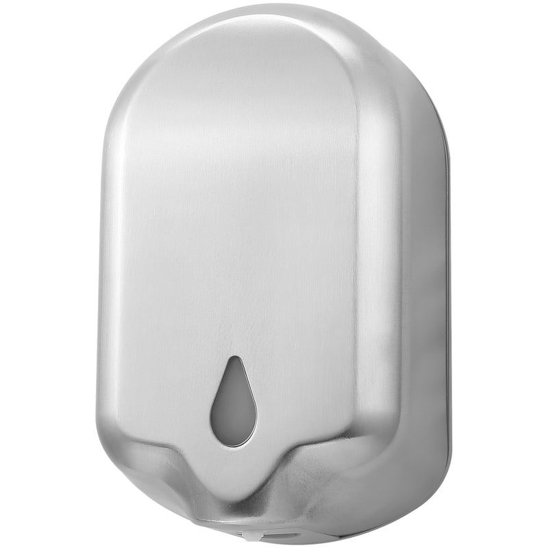 Automatic Spray Soap & Sanitiser Dispenser 1.2L Brushed Finish Touch-Free Wall Mounted - KW7200XBRUSHED