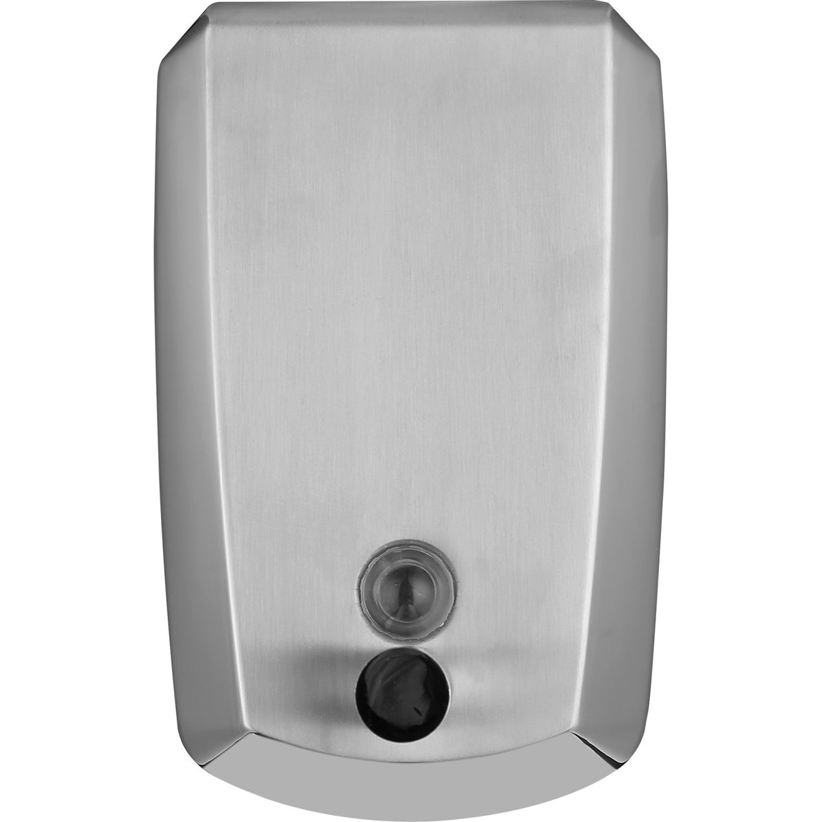 Commercial Wall Mounted Manual Soap Dispenser Brushed Chrome - KW7260