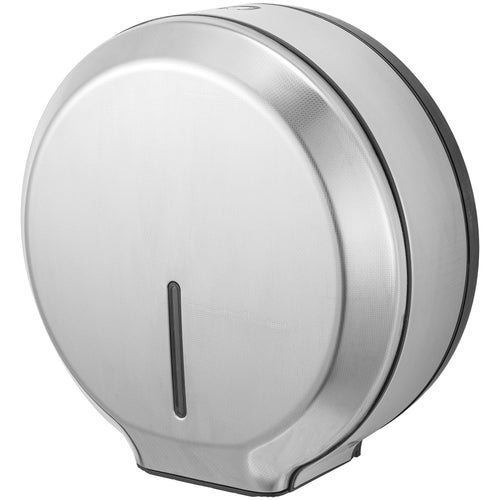 Commercial Toilet Roll Dispenser Embossed Stainless Steel Wall Mounted 340×138×343mm - KW7311EMBOSSED