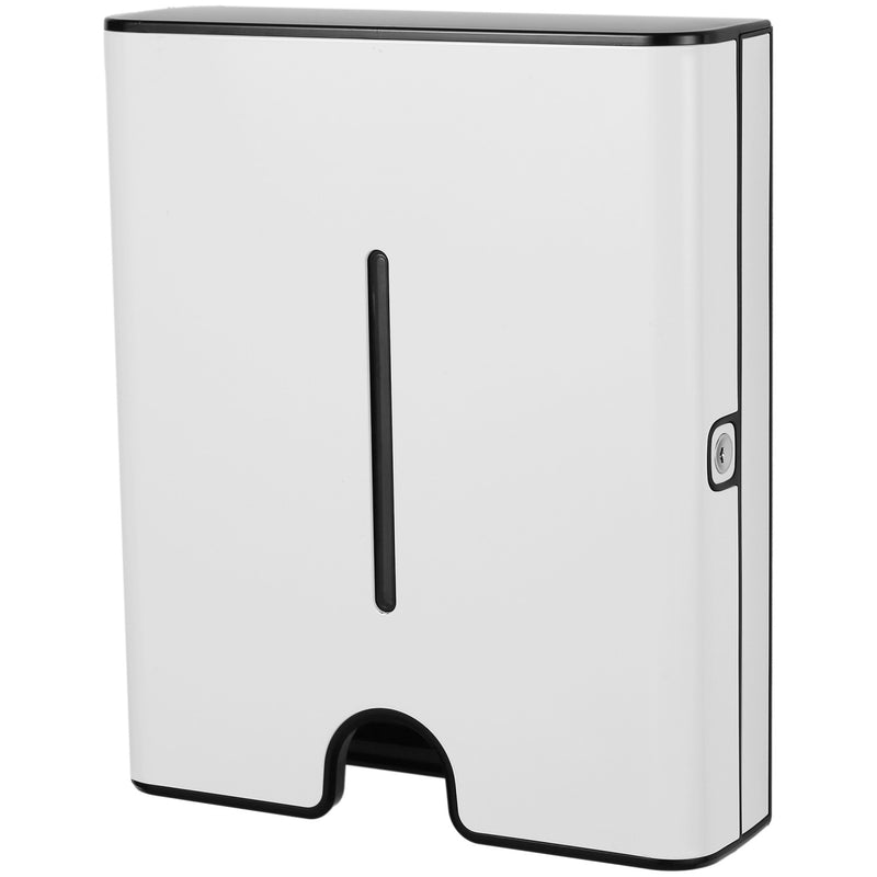 Commercial Paper Towel Dispenser White Stainless Steel Wall Mounted 300×105×360mm - KW7370WHITE