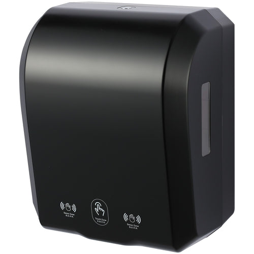Commercial Automatic Universal Roll Paper Dispenser Black 300×217×362mm - KW7396BLACK
