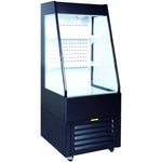 Multi Deck Refrigerator 200 litres with Night Curtain Black 600x700x1540mm - LG1000M2W