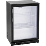 Professional 128L Single Door Undercounter Back Bar Chiller – Black | BC01PP