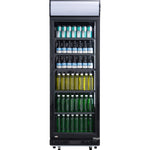 Commercial Drink cooler Upright 302 litres Dynamic cooling Hinged glass door Black - LG302DFBLACK