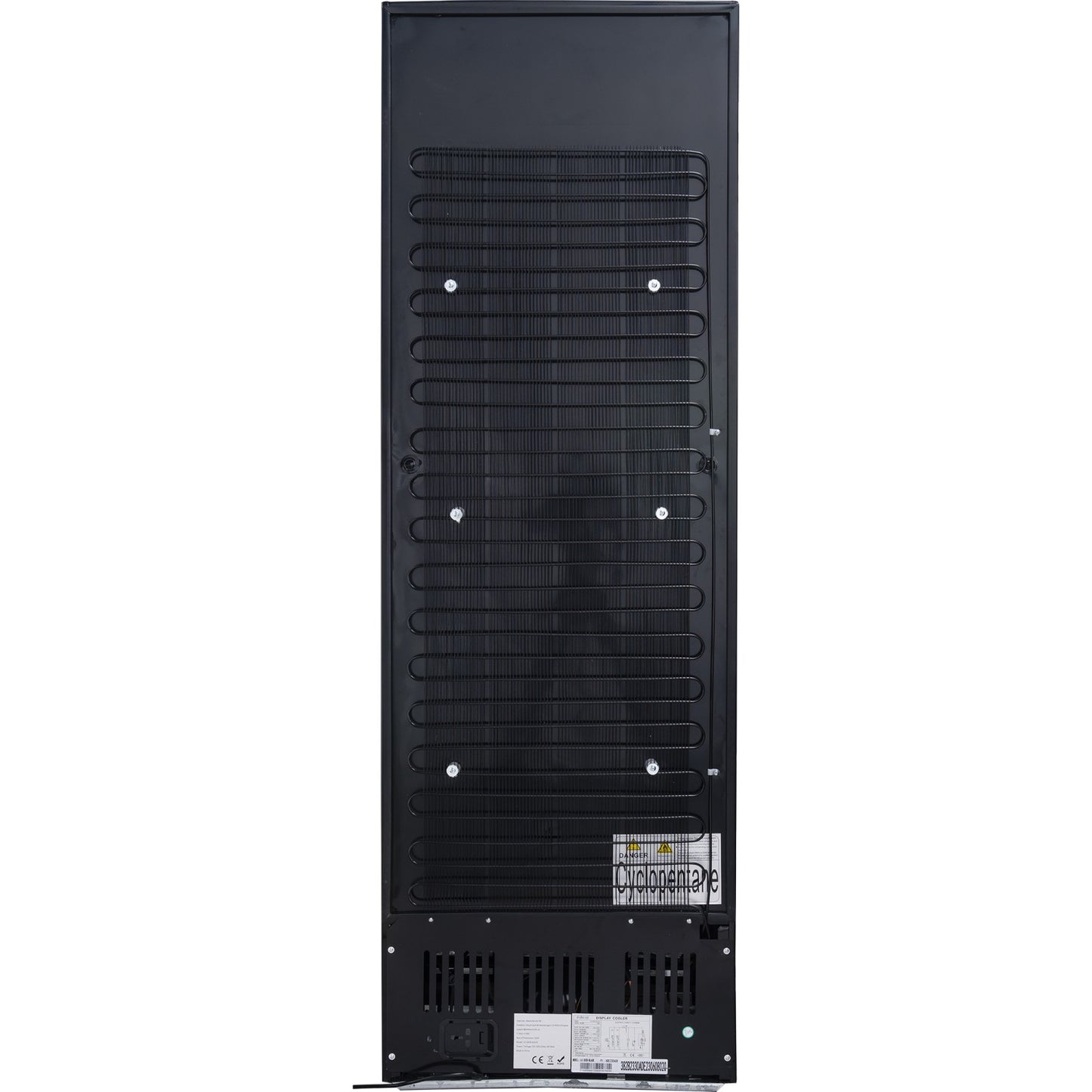 Commercial Drink cooler Upright 302 litres Dynamic cooling Hinged glass door Black - LG302DFBLACK