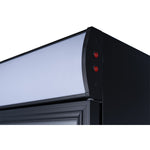Commercial Drink cooler Upright 302 litres Dynamic cooling Hinged glass door Black - LG302DFBLACK