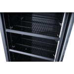 Commercial Drink cooler Upright 302 litres Dynamic cooling Hinged glass door Black - LG302DFBLACK
