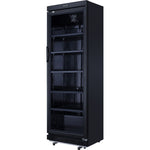Commercial Drink cooler Upright 402 litres Dynamic cooling Hinged glass door Black - LG402PFBLACK