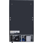 Commercial Bottle cooler Upright 773 litres Fan cooling Twin hinged doors Black - LG805ABLACK