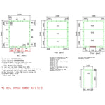 Cold Room with Cooling Unit 2400×3000×2200mm - NNKIT2430