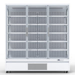 1715L Triple Glass Door Upright Display Refrigerator – 1880 × 720 × 2030 mm White - LKL208