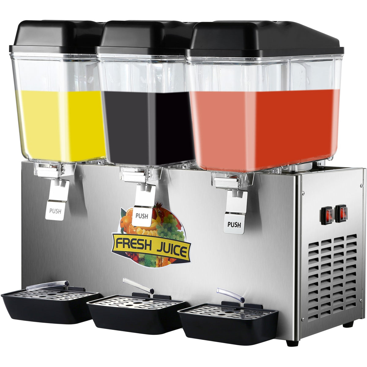 Commercial Cold Drinks Dispenser 3 x 16 litres - LSJ16LX3