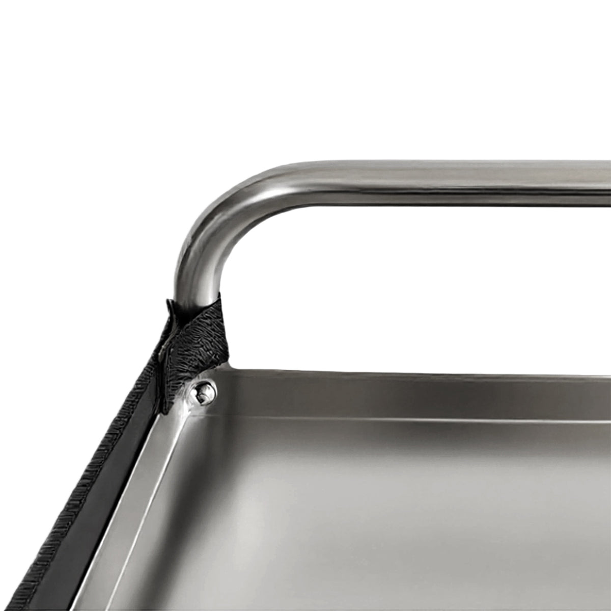 Commercial Stainless Steel Laundry Trolley with Shelves – 1110×490×1125mm Silver - LT01S