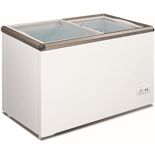 Commercial Display Chest freezer sliding glass lid 180 litres - LVNT230