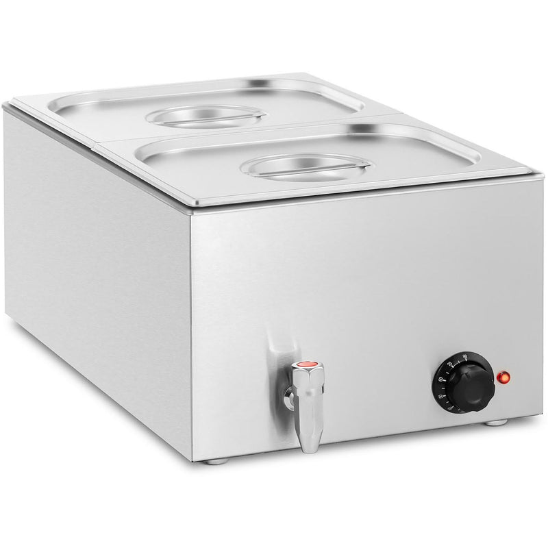 Commercial Bain Marie 2xGN1/2 0.6kW - M102