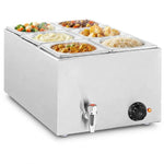 Commercial Bain Marie 6xGN1/6 0.6kW - M106