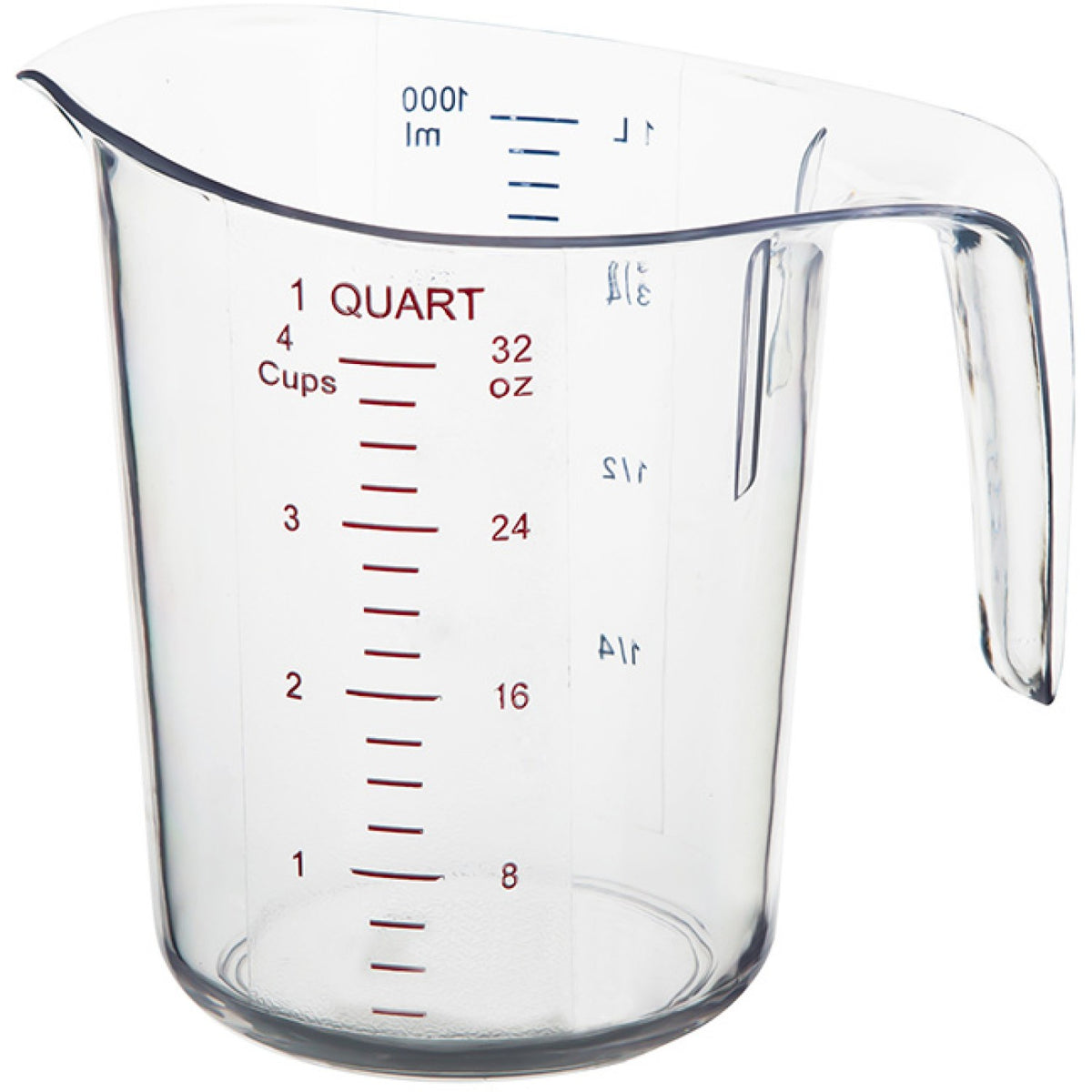 Polycarbonate Measuring Jug 1 litre Heavy duty - MC1000