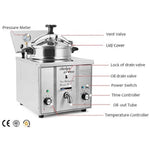 Commercial Pressure Fryer 15 litres 3kW Countertop - MDXZ16