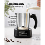 Commercial Electric Multifunction Milk Frother 500W Stainless Steel - MF0901