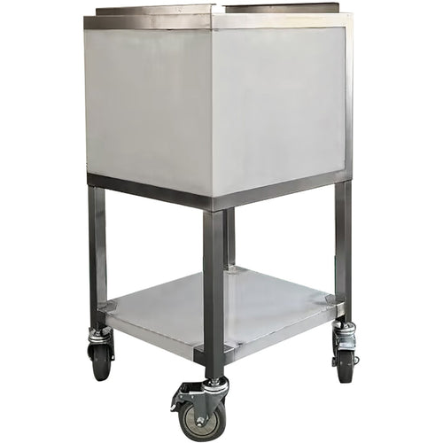 Mobile Ice Station 50L Stainless Steel 480x420x850mm Flat Pack | MIBA50L - MIBA50L