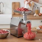 Commercial Electric Meat Grinder/Mincer Painted Steel 380×210×430mm - MK12