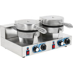 Commercial Waffle Maker Double Round - MLP02