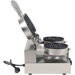 Commercial Waffle Maker Double Round - MLP02