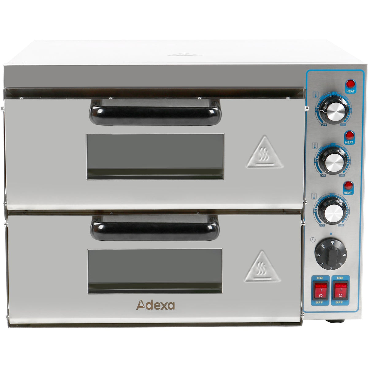 Electric Pizza oven 2 Chambers 410x420mm - MLP2ST