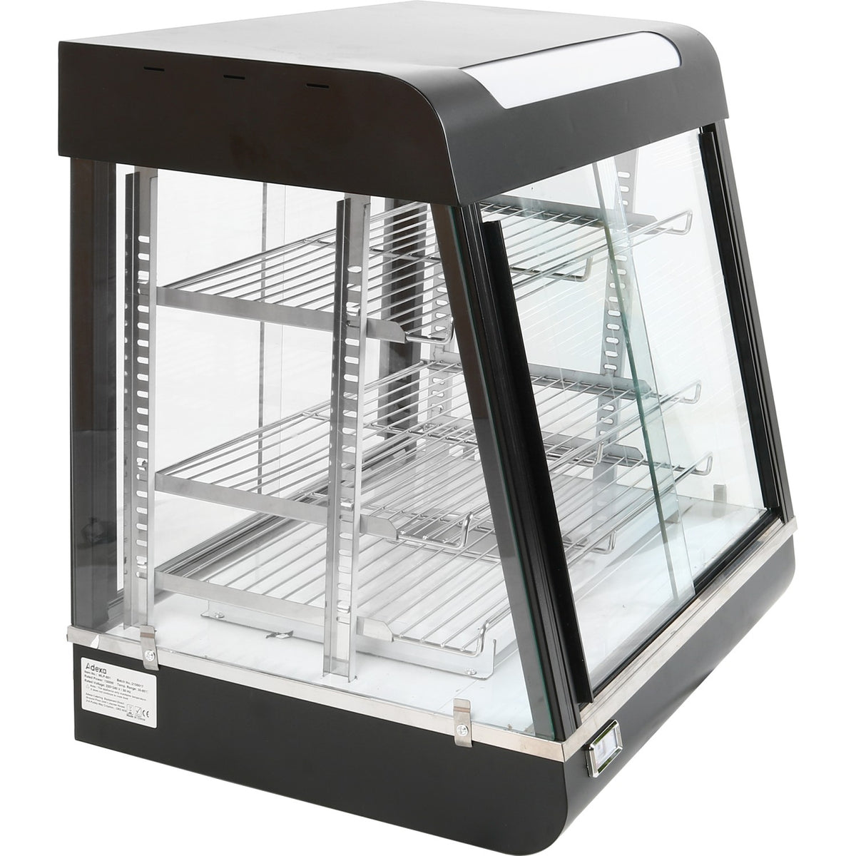 Commercial Heated showcase food warmer 110 litres Countertop - MLP601