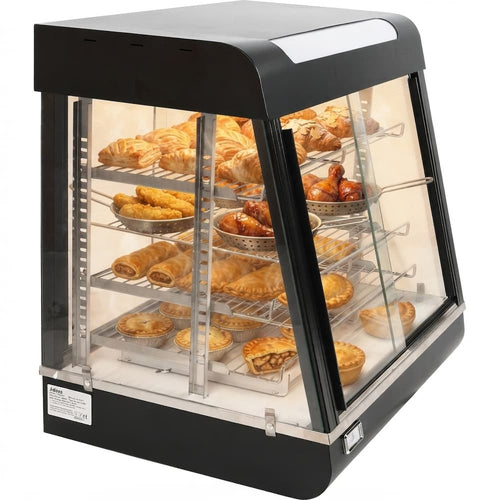 Commercial Heated showcase food warmer 110 litres Countertop - MLP601