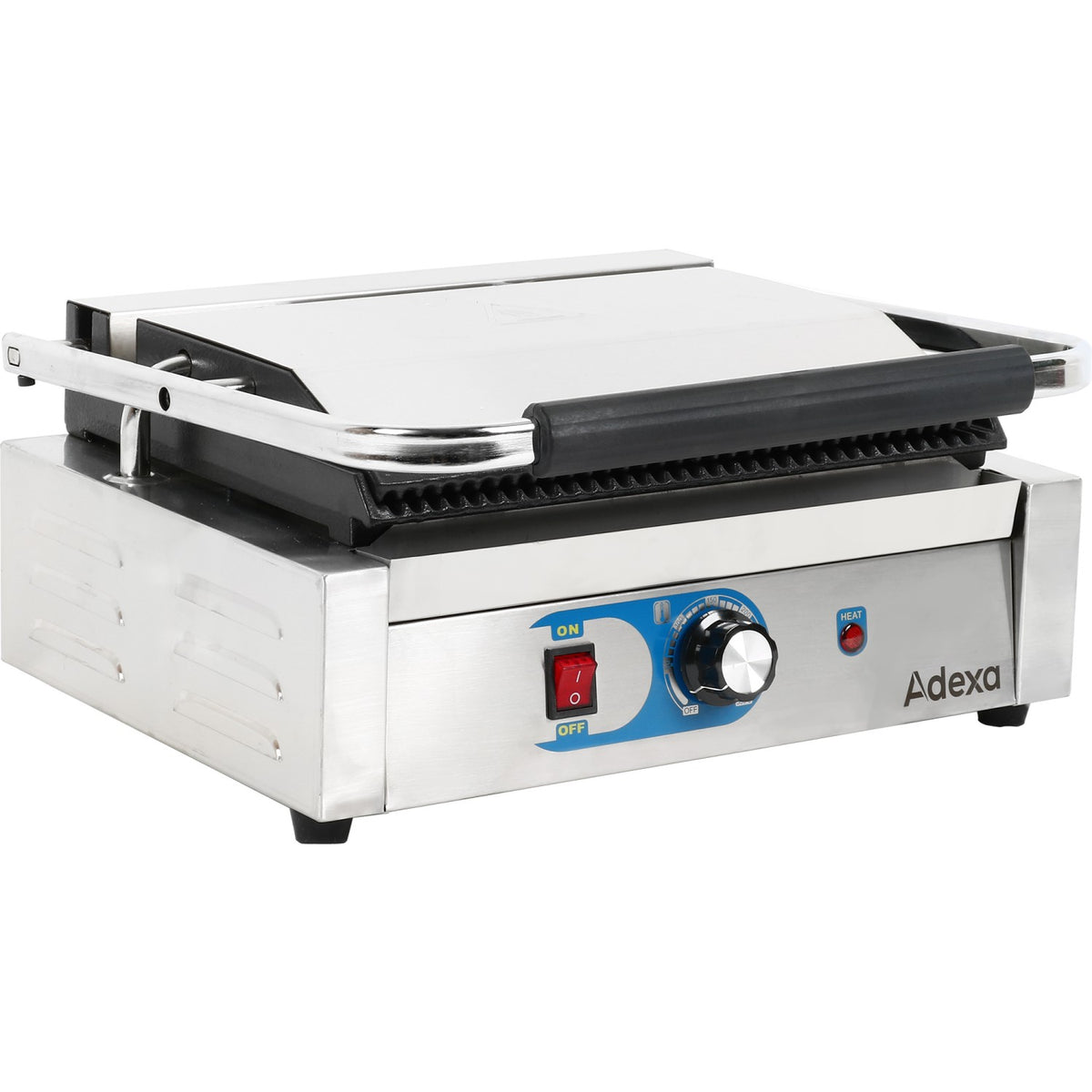 Heavy Duty Panini Contact grill Large Ribbed - MLP811E