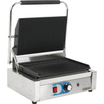 Heavy Duty Panini Contact grill Large Ribbed - MLP811E