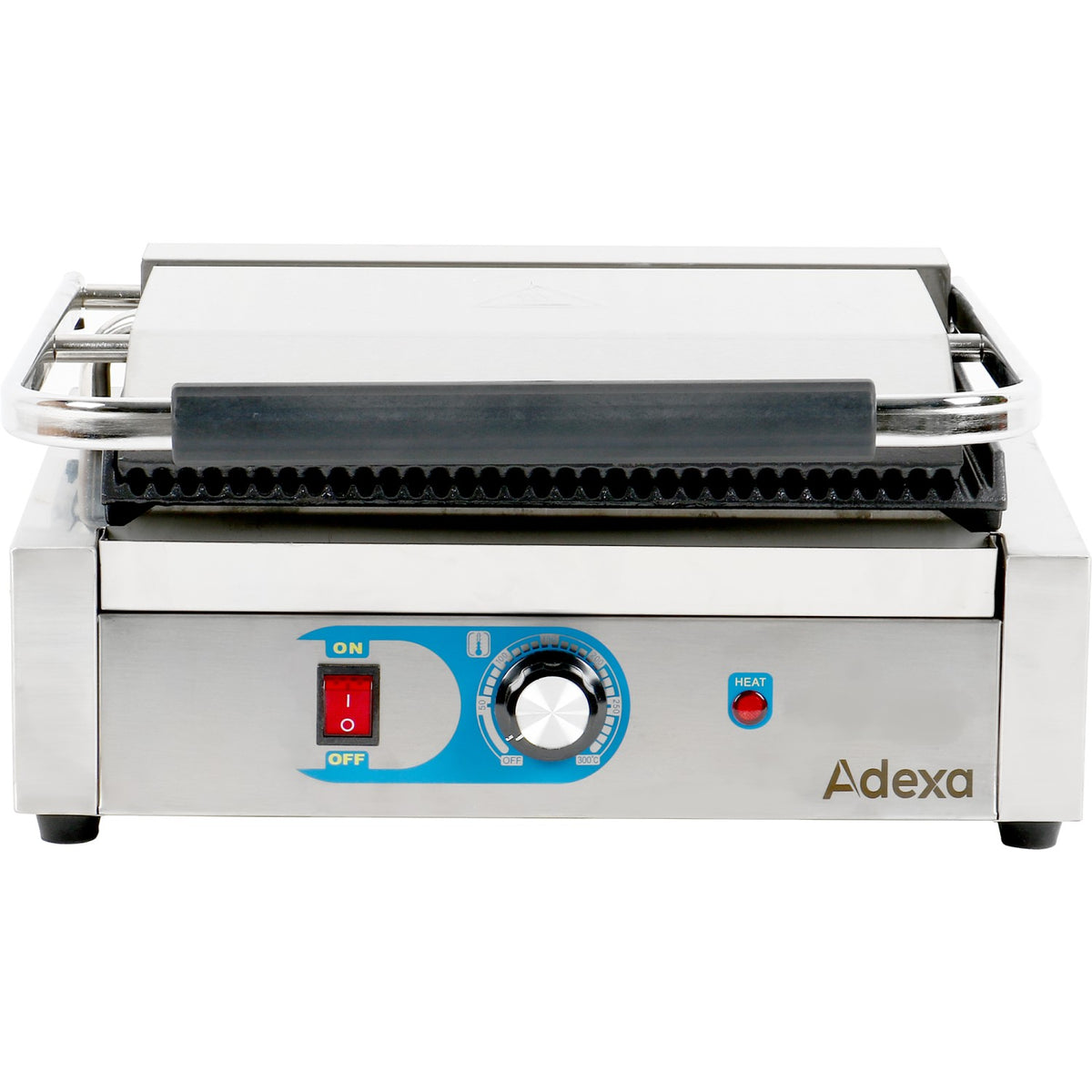 Heavy Duty Panini Contact grill Large Ribbed - MLP811E