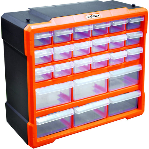 Professional 24 Bin Storage Organiser for Small Parts 370x160x320mm - MW2260