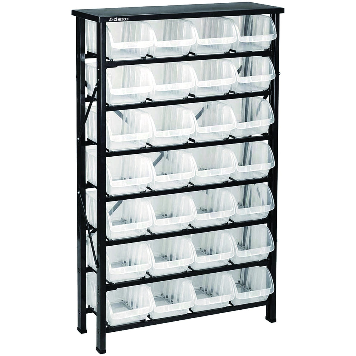 Commercial Heavy Duty Shelving Unit 7 Shelves 28 bins 820x280x1500mm - MW28HD