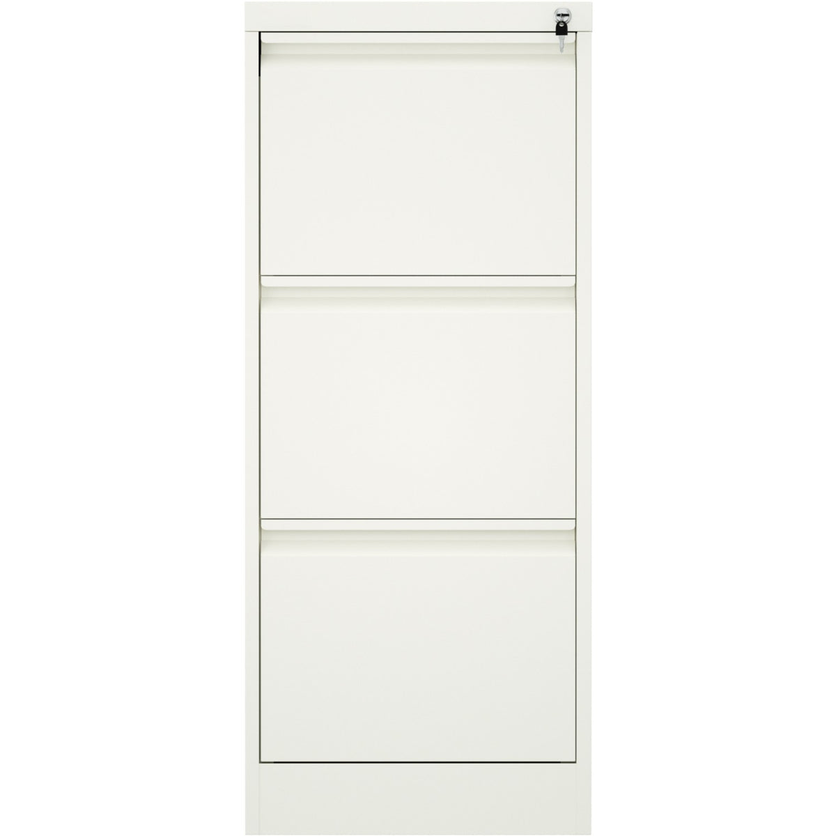 Professional Filing Cabinet 3 drawer 460x620x1025mm White - MXDC2WHITE