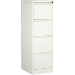 Professional Filing Cabinet 4 drawer 460x620x1330mm White - MXDC3WHITE