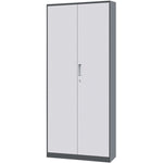 Commercial Grey Steel Cabinet 4 Shelves 2 Door 900x400x1850mm - MYSC07