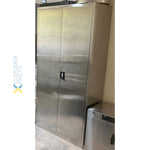 Commercial Stainless Steel Cabinet 4 Shelves 2 Door 900x400x1800mm - MYSLC04