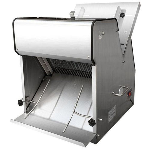 Commercial Automatic Countertop Bread Slicer 20-Slice 18mm Slices - NBB20SS
