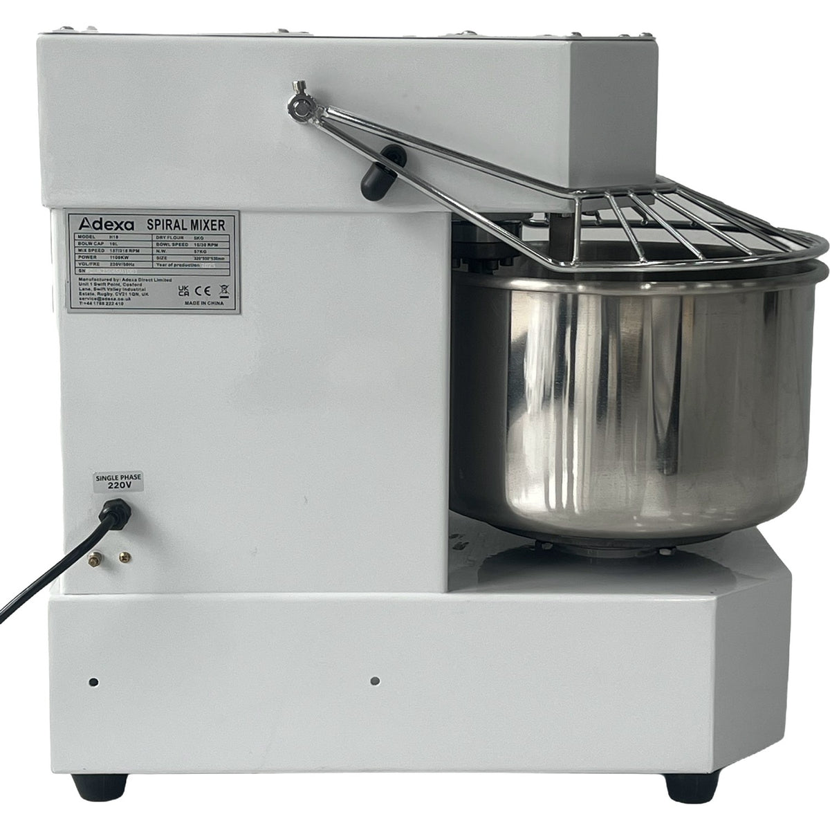 Professional Spiral Mixer 10L 2-Speed - NBH10
