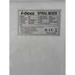 Professional Spiral Mixer 40L 2-Speed - NBH40