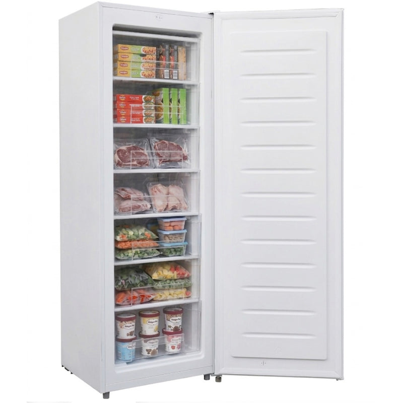 Upright Freezer 188L with 7 Drawers Direct Cooling 545x555x1615mm White - NBLM104
